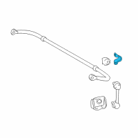 OEM 2014 Lexus RX350 Bracket, Rear STABILIZER Diagram - 48832-48060