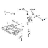 OEM 2003 Acura CL Washer, Arm (Lower) Diagram - 52364-634-020