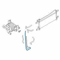 OEM Nissan Tube-Oil Cooler Diagram - 21622-1LA1A