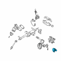 OEM Kia Lever Assembly-Wiper & Washer Diagram - 934201F110