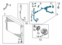 OEM 2022 Kia Carnival Hose & Tube Assy Diagram - 97759R0100