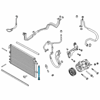 OEM Ford Edge ACCUMULATOR ASY - AIR CONDITIO Diagram - M2GZ-19C836-A