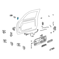 OEM 1995 GMC C1500 Pawl Diagram - 12549129