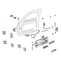 OEM Cadillac Cylinder Diagram - 12549131