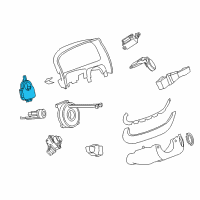 OEM 2013 Chevrolet Captiva Sport Sensor Asm-Steering Angle Diagram - 22880598