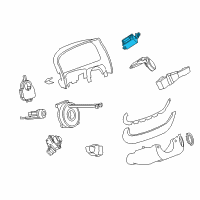 OEM 2012 Chevrolet Captiva Sport Solenoid Diagram - 95931073