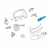 OEM Chevrolet Captiva Sport Wiper Switch Diagram - 20781407