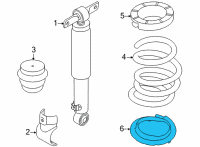 OEM Kia Carnival PAD-RR, LH Diagram - 55337R0000