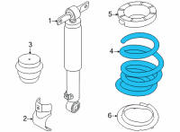 OEM 2022 Kia Carnival SPRING-RR Diagram - 55340R0150