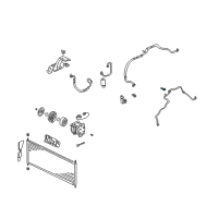 OEM Honda Insight Switch, Air Conditioning (Tri) Diagram - 80440-S3Y-003