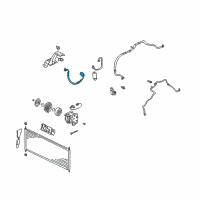 OEM 2005 Honda Insight Hose, Discharge Diagram - 80315-S3Y-A01