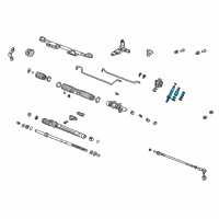 OEM 2007 Honda Element Valve Sub-Assy. Diagram - 53641-SCV-A01