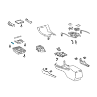 OEM 2020 Toyota Avalon Lock Diagram - 58971-07020