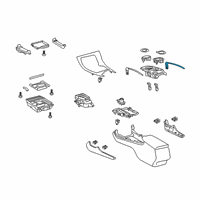 OEM 2021 Toyota Avalon Courtesy Lamp Diagram - 81081-07030