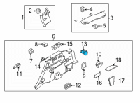 OEM 2018 Kia Stinger Accessory Socket Assembly Diagram - 95120A9000