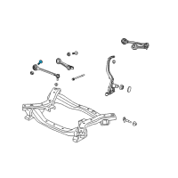 OEM Dodge Challenger Bolt Diagram - 6504189