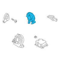 OEM Ford Escape Side Sensor Diagram - JX7Z-14B345-A