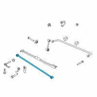 OEM Ford Mustang Track Arm Assembly Diagram - CR3Z-4264-A