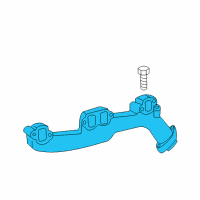 OEM 2008 Dodge Charger Exhaust Manifold Diagram - 4792771AC