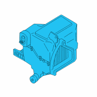 OEM Kia Rio Blower & EVAPORATOR Diagram - 0K30A61520D