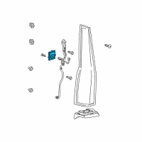 OEM 2016 Cadillac Escalade Control Module Diagram - 23134114