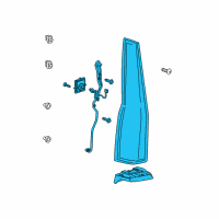 OEM 2020 Cadillac Escalade Combo Lamp Assembly Diagram - 84211921