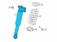 OEM 2020 Cadillac CT5 Shock Diagram - 84782711