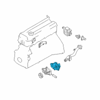 OEM 2001 Nissan Altima Cover-Water Pump Diagram - 21013-F4405