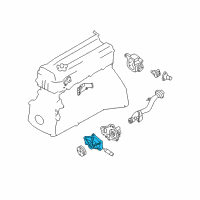 OEM 1998 Nissan Altima Pump Assembly Water Diagram - 21010-1E403