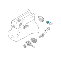 OEM Infiniti G20 Thermostat Assembly Diagram - 21200-0C82A