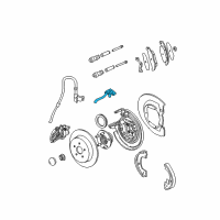 OEM 2002 Chrysler PT Cruiser Sensor-Anti-Lock Brakes Diagram - 4860038AA