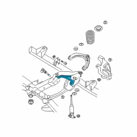 OEM Dodge Ram 1500 BUSHING-Control Arm Diagram - 5290759AC