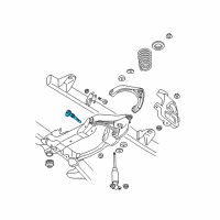 OEM Dodge Ram 1500 Bolt-HEXAGON Head Diagram - 6508481AA