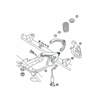 OEM 2002 Dodge Ram 1500 BALLJOINT-Lower Control Arm Diagram - 5072958AC
