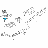 OEM Hyundai Stay-Exhaust Manifold Diagram - 28961-03410