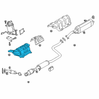 OEM 2020 Hyundai Elantra Protector-Heat Front Diagram - 28791-F3000