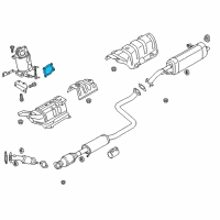 OEM 2017 Hyundai Elantra Gasket-Catalyst Case Diagram - 28535-03BB4