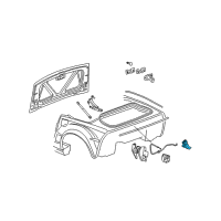 OEM Chevrolet Cylinder Kit-Lock (Uncoded) Diagram - 15941252