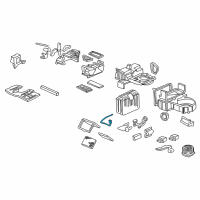OEM Acura Sensor, Evaporator Diagram - 80560-SZ3-A01