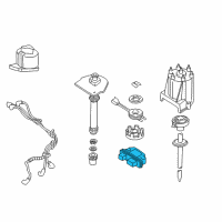 OEM 1985 GMC K2500 Module Diagram - 19180772