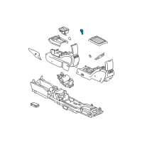 OEM 2008 Chrysler Pacifica Knob-GEARSHIFT Diagram - 4578685AA