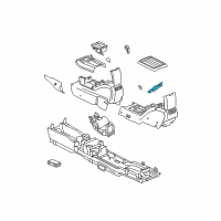 OEM 2007 Chrysler Pacifica Switch-Rear Blower Diagram - UB51XDVAC