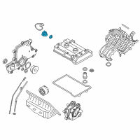 OEM 2018 BMW i3 Sealing Cap, Oil Filler Neck Diagram - 11-12-8-392-899