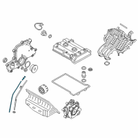 OEM BMW i3 Dipstick Diagram - 11-43-8-528-935