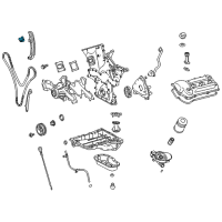 OEM 2009 Toyota Tundra Chain Tensioner Diagram - 13540-AD011