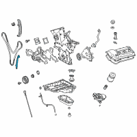 OEM 2008 Toyota FJ Cruiser Guide Diagram - 13561-AD010