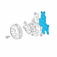 OEM 2021 Lexus LS500 Gasket, Water Pump Diagram - 16271-70010