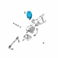 OEM 2020 Hyundai Accent Motor Assembly Diagram - 56330-H8000