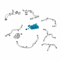 OEM 2020 Chevrolet Silverado 1500 Control Valve Diagram - 12700218