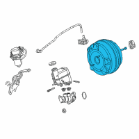 OEM Chrysler 200 Booster-Power Brake Diagram - 68245355AE